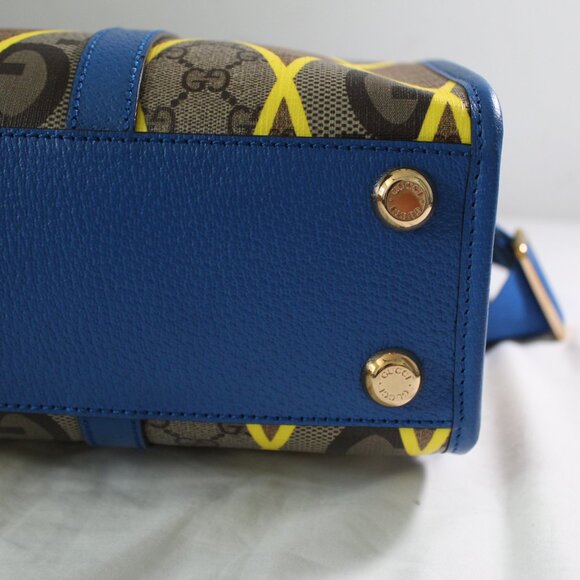 NWT Gucci GG Supreme Monogram Rhombus Large Tote Bag 726273 - Picture 7 of 16